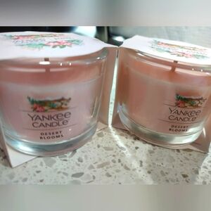 NWT Two (2) Yankee Desert Blooms Candles